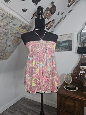 Gap Paisley Tube Top